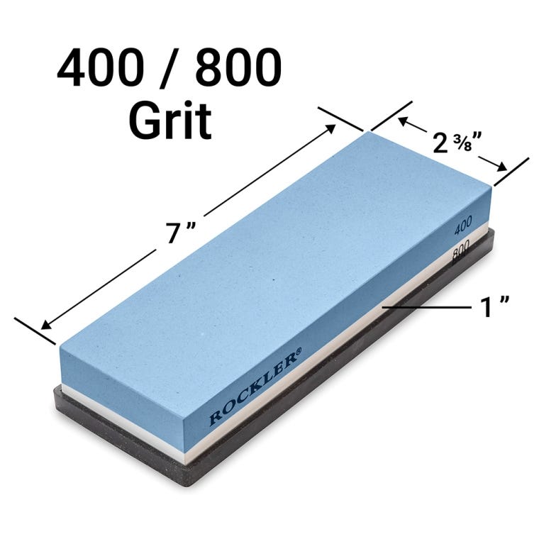 Rockler Double-Sided Waterstones (Choose Grit) - full pic 