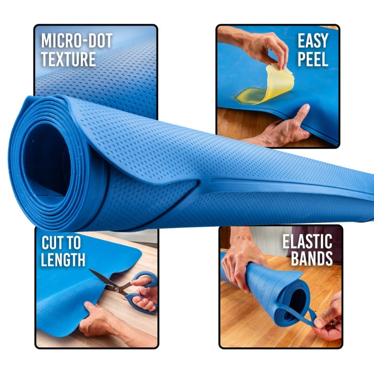 Rockler Silicone Bench Mat, 24'' x 72'' - full pic 